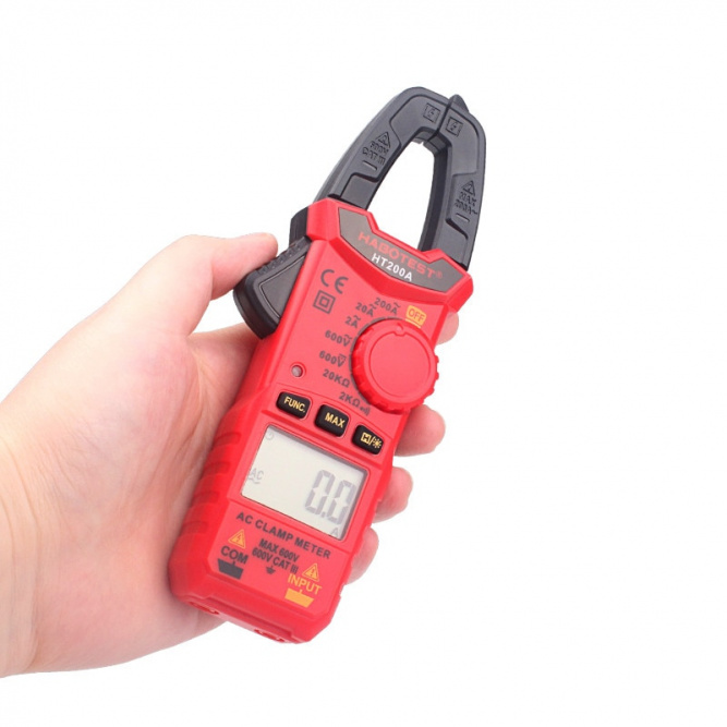 Токовые клещи Habotest HT200A