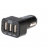 Автомобильное зарядное устройство (разветвитель) 12 Вольт на 3 USB выхода